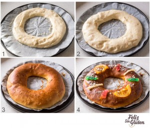 FERMENTACIÓN Y HORNEADO ROSCÓN DE REYES SIN GLUTEN